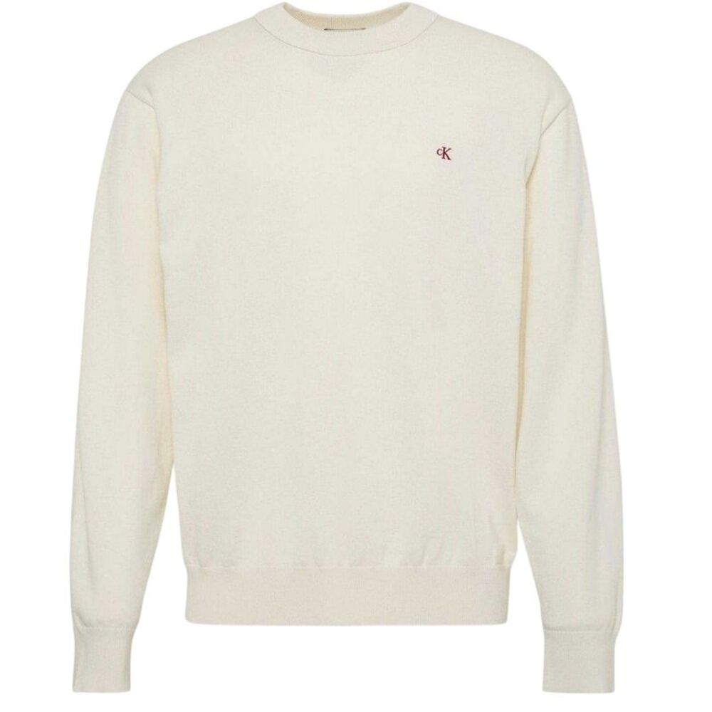 Calvin Klein Mens Monogram Sweater / Tofu